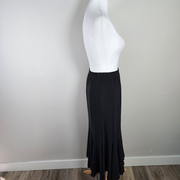 Laurel Tulip Skirt Womens 10 Midi Witchy Gothic Whimsigoth Flare Made‎ In Canada - Picture 4 of 12